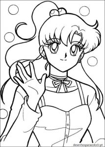 Read more about the article Sailor Moon para colorir grátis 11